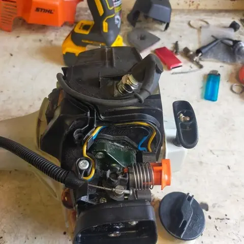 lawn mower oil change